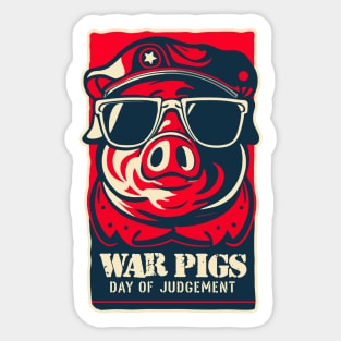 WAR PIGS Sticker